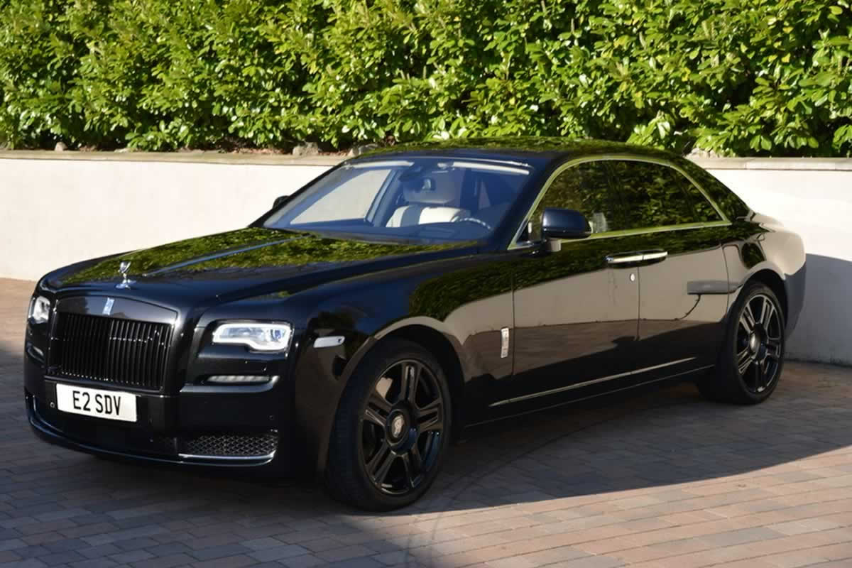 Black Rolls-Royce Ghost