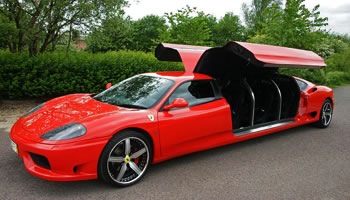 Ferrari limo