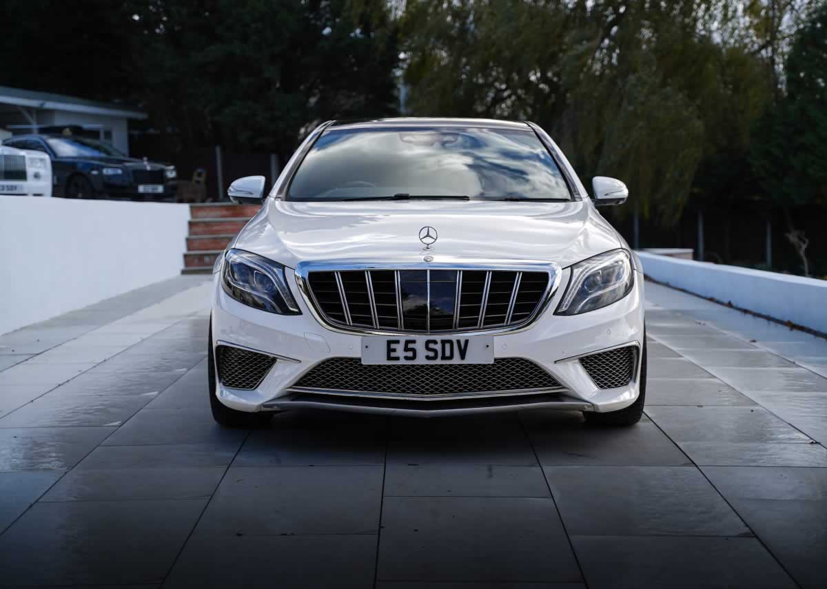 Mercedes S-Class ecxterior front