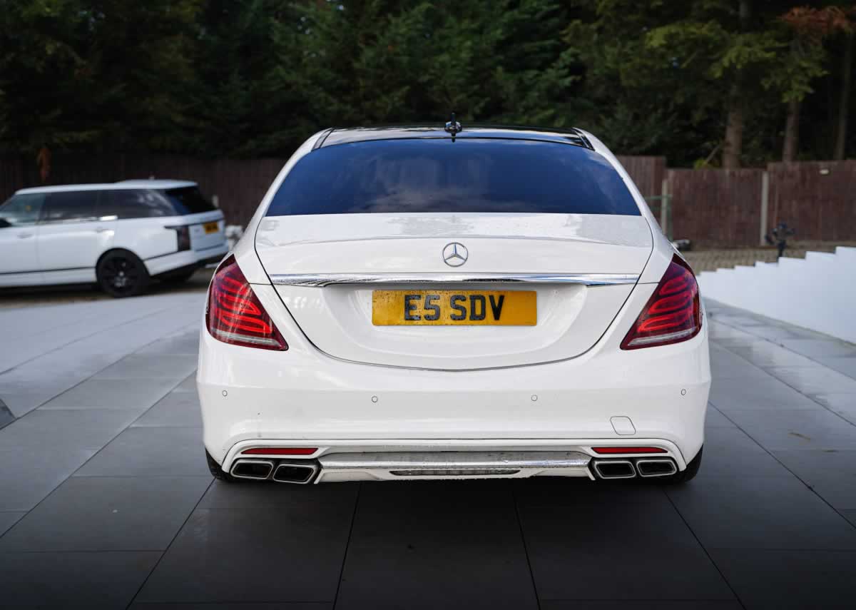 Mercedes S-Class exterior rear