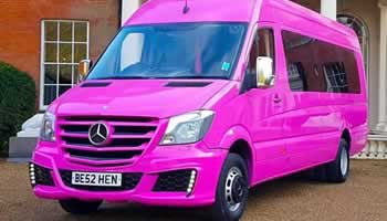 pink party bus