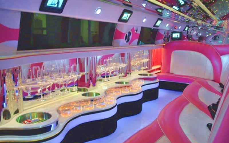 pink hummer h2 interior