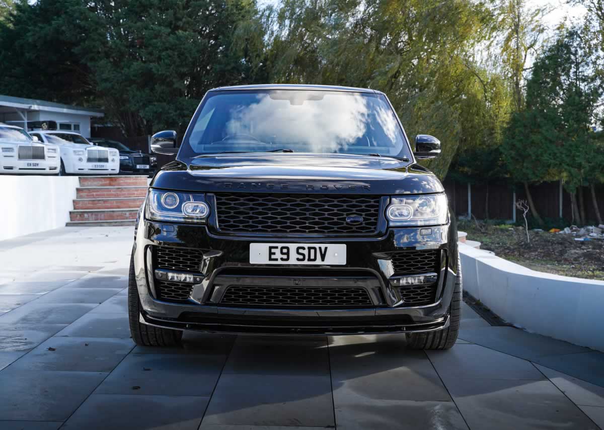 Black Range Rover Autobiography front