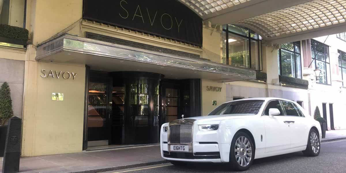 Rolls-Royce Phantom 9 at The Savoy in London